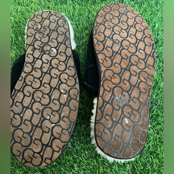 UGG Men’s Scuff Slippers Size 17 Black GUC - Picture 6 of 16